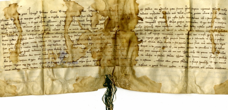 Najstarším dokumentom je donačná listina uhorského kráľa Karola Róberta z roku 1319, ktorou daroval dedinu Kobyly šľachticom z Perína.